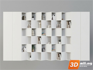 Bookcase Skp Files